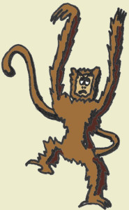monkey solo dance