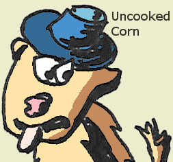 uncooked corn ferret beige